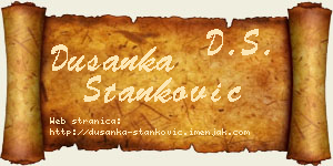 Dušanka Stanković vizit kartica